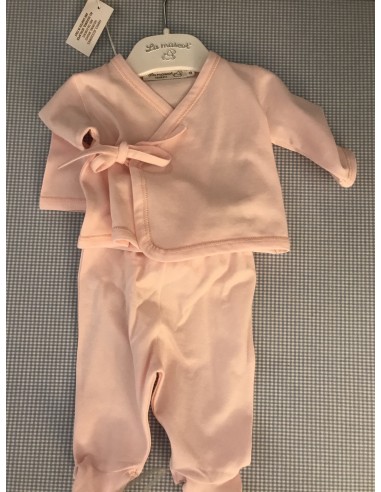 Spezzato in 100% cotone rosa con...