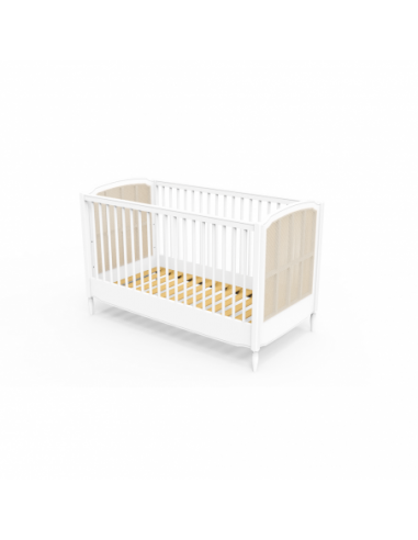 Letto HERMIONE 70X140 H86cm - Neige