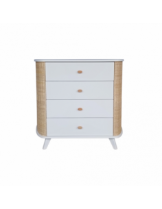 Cassettiera COQUILLAGE - Neige