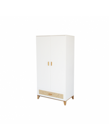 Armadio NAMI in rattan / Neige