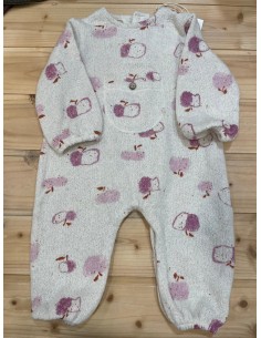 tutina cotone garzato con...