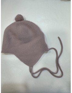 Cappello in lana rosa da...