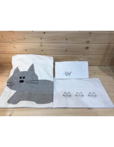 Lenzuolo da culla con gattini...