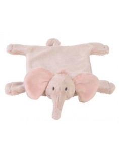 Doudou elefante rosa