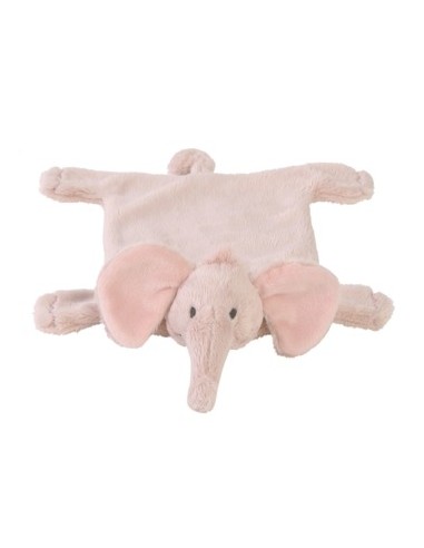 Doudou elefante rosa